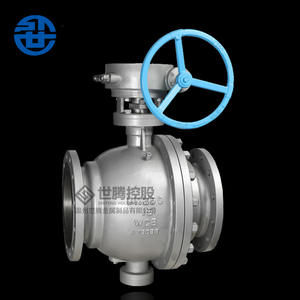 High-Pressure Pneumatic <b>Ball</b> Valve with Hard-seal Electric 304 Stainless Steel Fixed Flange Q347F-100 Turbine for Oil Media - Product Image 5