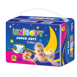 Vente en gros de couches jetables pour bébés en <span class=keywords><strong>coton</strong></span> doux et respirant de haute qualité à prix abordables - Product Image 1