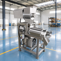 Automatische spiraalvormige schroefpers sapcentrifuge met hoge opbrengst, hoge productiviteit voor fruit- en groente-extractie, geschikt voor peer en kale.