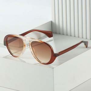 Gafas de Sol de Moda 2023, Montura Grande Colorida, Gafas de Sol de Piloto Extra Grandes con Protección UV400 para Mujer - Product Image 3