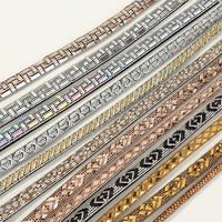 Corde en cristal Corde en strass Corde en strass pour sandale Accessoires de chaussures DIY