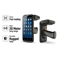 Lecteur RFID 4G de marque originale, PDA pour scanner de codes-barres, NFC, robuste, étanche, antichoc, 8 Go de RAM, 256 Go de RAM, reconnaissance d'empreintes digitales