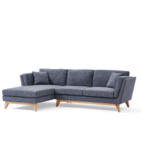Grauer Stoff Schnitts ofa Wohnzimmer Weiß Grau Beste Kollektion Angepasste Große Mittlere Kleine L-Form Sofa Set Ecksofa