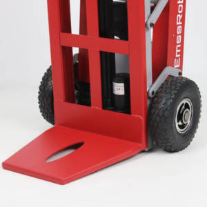 EmssRobot Starker, carro de carga eléctrico plegable portátil de alta resistencia con capacidad de carga de 250KG, construcción de aleación de aluminio - Product Image 2