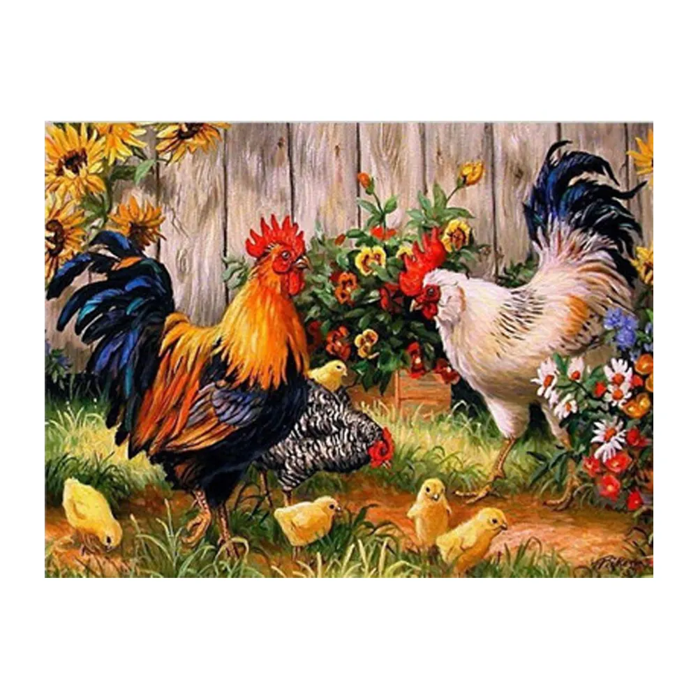 Moldura animal diy pintura por números kit crianças imagem para colorir por números pintados à mão desenhar em tela presente exclusivo para crianças arte