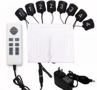 Système de massage électrique vibrant pour siège de voiture avec écran de contrôle, chargeur de téléphone intégré, en PVC de luxe