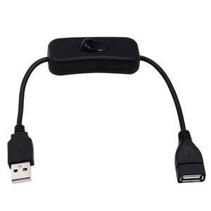 Câble d'extension USB 2.0 mâle à femelle Câble de <span class=keywords><strong>chargeur</strong></span> USB avec interrupteur marche/arrêt - Product Image 1