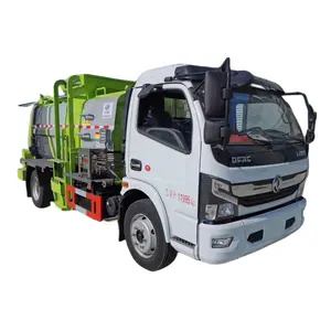 Low Price Kitchen Refuse CollectingTruck 4x2 6000liters Kitchen waste Garbage Truck for sale