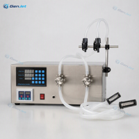 Máquina de Llenado de Líquidos con Bomba Magnética de Doble Cabezal, 4.5L/min X2, CNC de Alta Precisión, Acero Inoxidable 316L, para Llenado de Bebidas en Envases de Vidrio/Plástico
