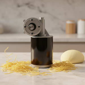 Moteur de brosse mélangeur pour transformation alimentaire 6N.m, couple élevé, 80 tr/min, aimant permanent, pour pâtes et sauces épaisses, conception sanitaire disponible - Product Image 2