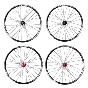 Mountain Bicycle Wheelset Wheel Hubs Rolls Disc Brakes 26/27.5/29 Front And Rear Complete Hub Assemblies Wheel Accessories
