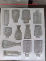 Vase à fleurs en verre, petits vases décoratifs pour la décoration de la maison