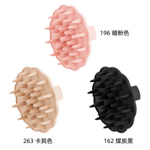 Silicone <b>Shampoo</b> <b>Brush</b> Anti Itch Massage Comb For Hair Cleaning Scalp Care Tool - Product Image 5