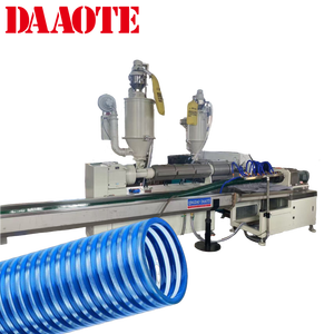Ligne de production par extrusion de conception spéciale pour tuyaux d'aspiration flexibles en PVC souple et <span class=keywords><strong>rigide</strong></span> à haute efficacité - Product Image 1