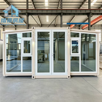 Maison conteneur préfabriquée moderne et élégante de 30 pieds, à faible entretien et personnalisable, pour bureau, salle de sport, studio, usage agricole ou rural isolé