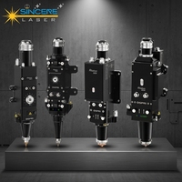Kepala Pemotong Laser Serat OSPRI LCS03C0 3000W Baru 100:150 Autofokus untuk Fabrikasi Logam Konstruksi