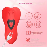 Anjoy Nouveau Vibrateur Portable Télécommandé via Application Thème Rose pour Lingerie Stimulation Clitoridienne Point G YD-Cloud Butterfly Adulte