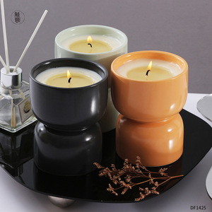 Portavelas de Cerámica Dongfang Redondo DF1425, Decoración para el Hogar, Regalo, Candelabro de Cerámica - Product Image 5