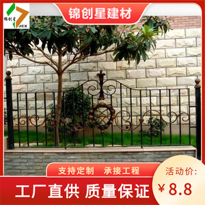 Panel de Cerca de Hierro Forjado, Estilo Clásico, Pintado, para Uso en Exteriores, LB-IF-038 - Product Image 5