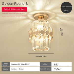 Lampe de Plafond LED Contemporaine Lustre Simple Pas Cher avec Design Minimaliste Acrylique Plafonnier Encastré pour Chambre et Salon - Product Image 3