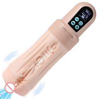 Masturbateur électrique pour homme, vibrant et aspirant, 10 modes, 5 niveaux de succion, détachable, recharge USB, écran numérique, jouet sexuel pour hommes