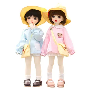 Hot-vendita 1/6 di personalizzazione abbigliamento abito bambola BJD scuola materna del bambino BJD vestito di Modo SD 1/6 bambola vestito su ordine