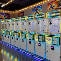 MAKER Nouveau design Mini machine à griffes d'arcade, distributeur de jouets pour parc d'attractions, accepteur de billets, prise US, machine à attraper les poupées à fort rendement