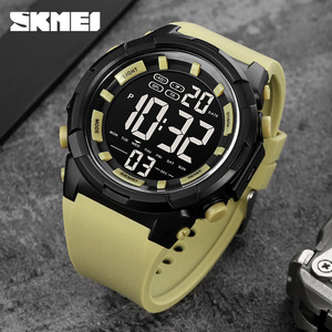 Skmei Digital Watch Men Sports Waterproof Electronic Watch With <b>Light</b> And Date Display Black Strap - Product Image 2