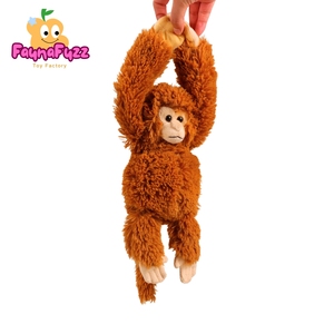 Peluche de Mono Gibón Adhesivo de Brazos Largos, Ecológico, Súper Suave, Certificado EN71, Seguro para Niños - Product Image 2