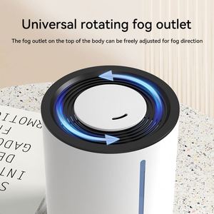 Hot Sale Touch Screen Smart Essential Oil Diffuser Humidificador Cool Mist Ultrasonic Top Filling 5L Air <b>Humidifier</b> - Product Image 3