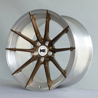 Rines Monobloque Forjados Premium de 15-24 Pulgadas, 5X112, 5X120, 5X130, 5X114.3, Cóncavos Profundos, 6061-T6, PCD Personalizado para Todos los Modelos de Autos