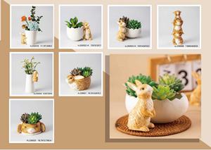 ทําด้วยมือเซรามิคเคลื่อนไหวเดสก์ท็อปตกแต่งแกะตุ๊กตาตกแต่งเครื่องประดับหัตถกรรมแกะ - Product Image 6