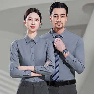 Camisa Polo <span class=keywords><strong>Blanca</strong></span> Profesional para Mujer, Manga Larga, <span class=keywords><strong>Traje</strong></span> Formal a Rayas, Trajes de Falda para Oficina, Camisa para Mujer - Product Image 5