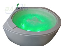 BAIYAO Smart 360 cascade Jakuzzi deux personnes baignoire Spa intérieure baignoires d'angle autoportantes et bains à remous Jacuzzier