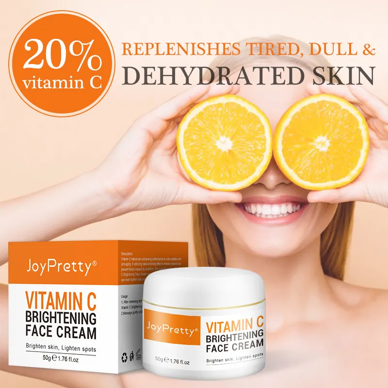 Organic Skin Care Korean Whitening Brightening Vitamin C Cream For Black Skin
