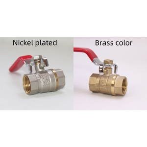 Van bi đồng thau JD-4099 1/2 inch, màu đồng, dùng cho hệ thống ống nước gia đình - Product Image 3