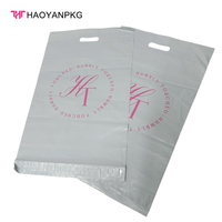 Bolsas de Envío de Plástico con Asa Troquelada y Logotipo Personalizado, Resistentes al Agua y a Desgarros, para Envío de Extensiones de Cabello, Logística y Mensajería