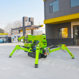 12ton Controle Remoto Impermeável 2ton a 5 Ton Lifting Crawler Crane com Articulating Arm Spider Crane - Product Image 4
