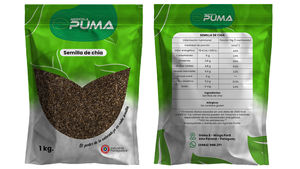 Proveedor de semillas de chía negras envasadas convencionales a granel con etiqueta privada al por mayor perfecta - Product Image 2