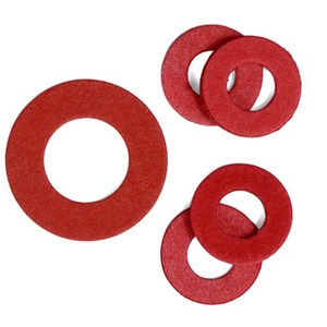 Entretoises isolantes en fibre plate rouge pour vis de carte mère M2, M2.5, M3, M4, M5, M6 en acier rouge - Product Image 3