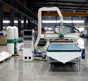 Tốc độ cao Chế biến gỗ tự động tải dỡ ATC <span class=keywords><strong>CNC</strong></span> Router đầy đủ tự động làm tổ 1325 ATC <span class=keywords><strong>CNC</strong></span> Router máy cho cửa tủ - Product Image 3