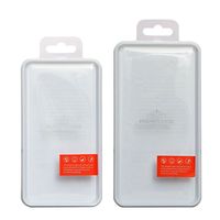 Boîte d'emballage en plastique pour téléphone portable, boîte en PVC transparent avec impression personnalisée, emballage pliable