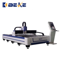 Machine de découpe laser à fibre BEKE 3015 3000W, plateforme unique, source laser IPG, découpeuse de plaques métalliques CNC