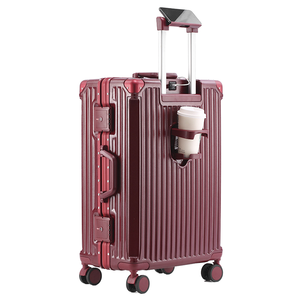 Valise de voyage d'affaires haute capacité 2026 avec cadre en aluminium et roues universelles résistantes à l'usure - Product Image 4