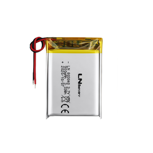 Batería Recargable de Polímero de Litio LN 803040 con Certificación KC IEC Un38.<span class=keywords><strong>3</strong></span> Ce, <span class=keywords><strong>3</strong></span>.7V, 803040, 900mAh, Mini Batería de Polímero de Litio ODM/ODM - Product Image 3