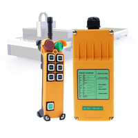 Control remoto inalámbrico inteligente para máquina CNC, Radio industrial de doble velocidad de fuerte penetración, venta al por mayor de fábrica de la fábrica de La F24-6D