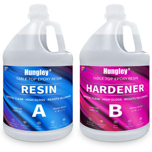 อีพ็อกซี่เรซิ่นใส ชุดอีพ็อกซี่เรซิ่นใส ไม่เหลือง ไม่มีฟองอากาศ เรซิ่นสำหรับงานศิลปะ งานฝีมือ ทำเครื่องประดับ งานไม้ - Product Image 1