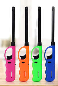 Encendedor de Cigarros Electrónico Recargable Portátil de Plástico con Llama de Chorro para Barbacoa, Camping y Velas - Product Image 2