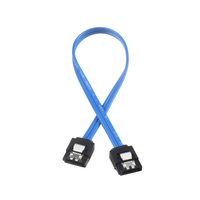 Kabel SATA III 6Gbps SATA3.0 lurus HDD SDD kabel Data dengan selot pengunci untuk SATA HDD SSD CD Driver