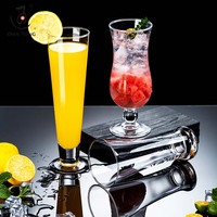 350/450ml Bar mariage Restaurant graver Logo personnalisé verres à vin ensemble de 6 pièces fête verre à vin tasses pour Cocktail boissons